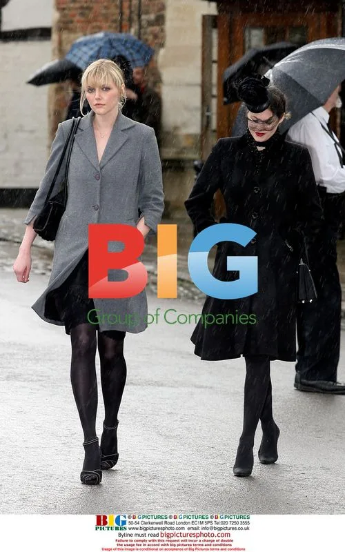 Sophie Dahl at Isabella Blow's Funeral