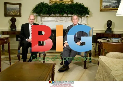 Swedish PM Reinfeldt meets US Pres Bush
