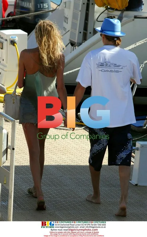 Kid Rock, May Anderson, and James Blunt Boat Trip
