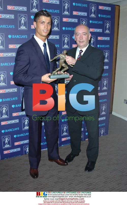 Christian Ronaldo Receives Footballer of the Year Award