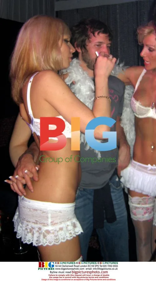 James Blunt with Strippers at Cannes