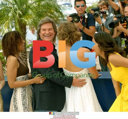 Kurt Russell and co-stars at Cannes photocall
