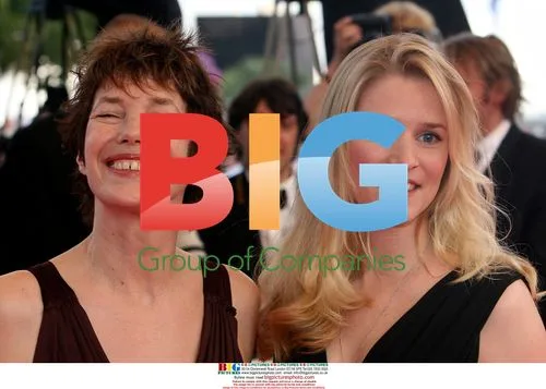 Jane Birkin and Natacha Regnier at Cannes Film Festival
