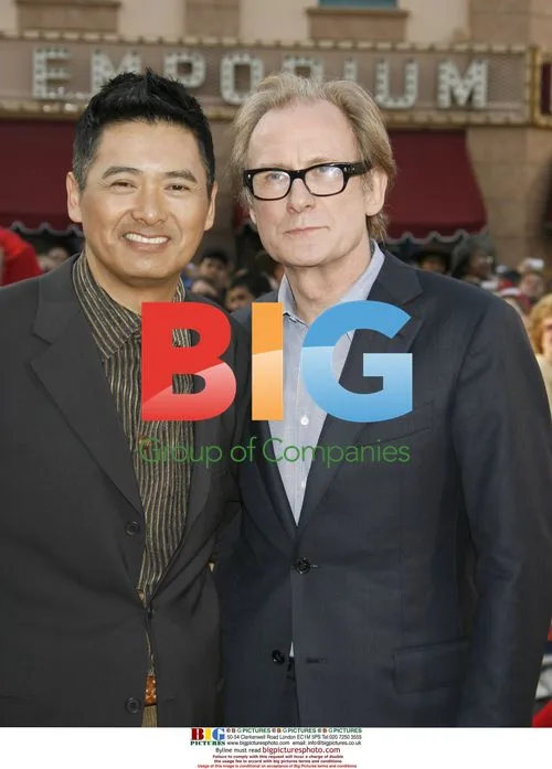 Chow Yun-Fat and Bill Nighy at 'Pirates' Premiere