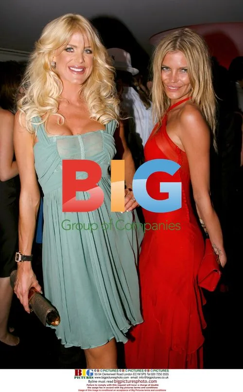 Victoria Silvstedt and May Andersen at Cannes Party