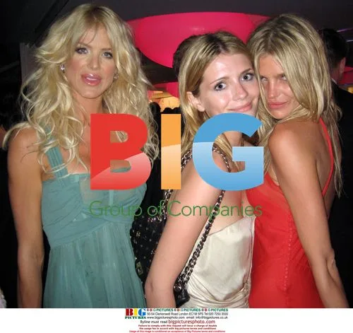 Victoria Silvstedt, Misha Barton and May Anderson at Degrisogono Party