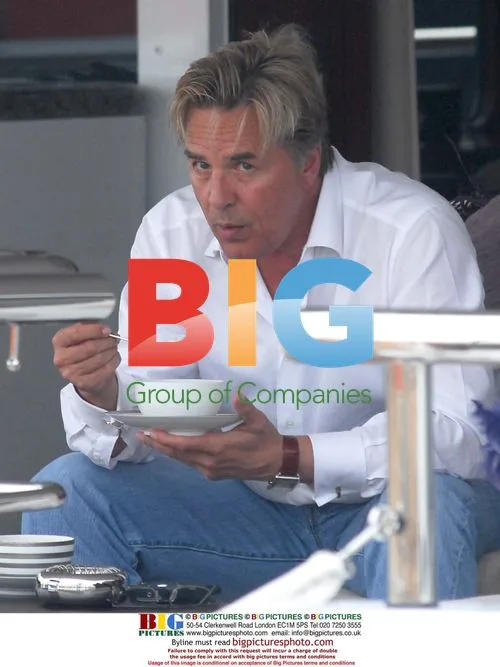 Don Johnson on Yacht in Cannes
