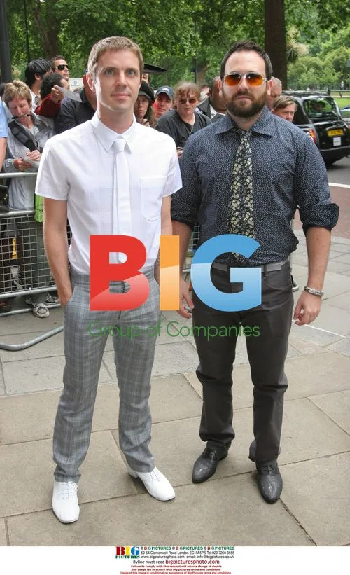 Jake Shears and Baby Daddy from Scissor Sisters at Ivor Novello Awards