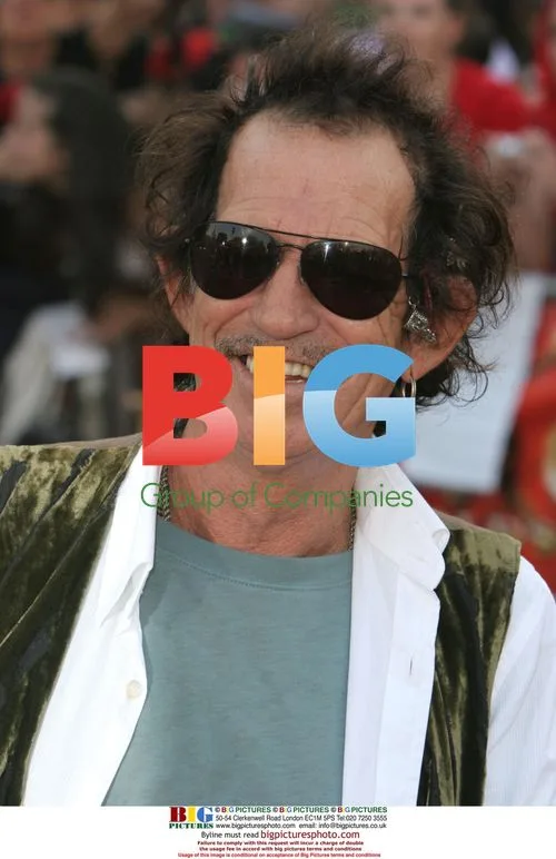 Keith Richards at 'Pirates' Premiere
