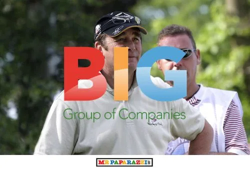 Nigel Mansell golfing in Wentworth