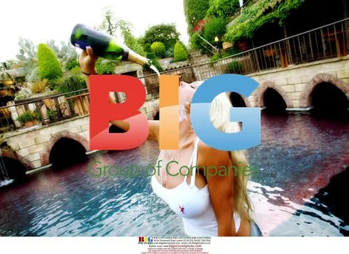 Swedish Big Brother's Linda Rosing poses at Cannes hotel
