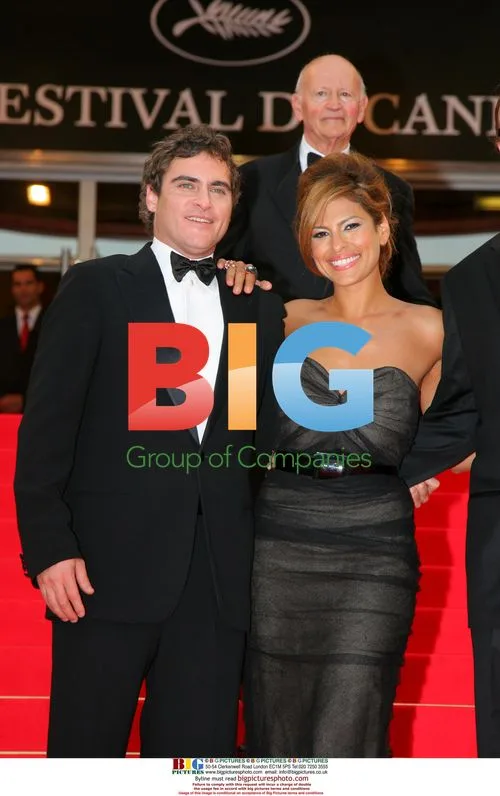 Joaquin Phoenix and Eva Mendes at Cannes