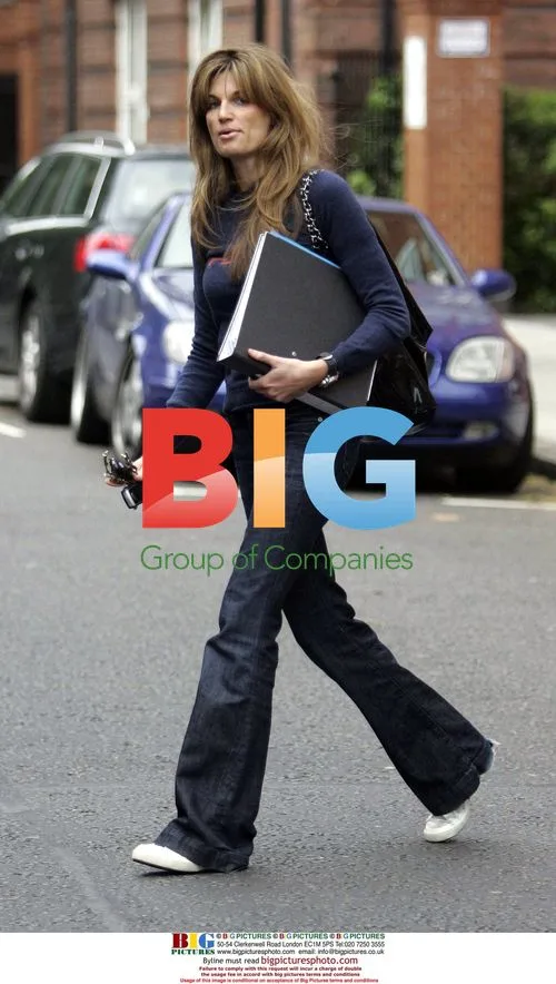 Jemima Khan Heading to Lunch in London