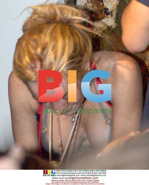 Lindsay Lohan Lets Loose at Coachella Party