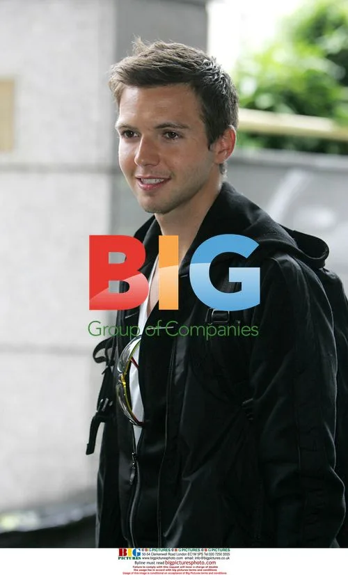 Hollyoaks actor Guy Burnett leaves London hotel