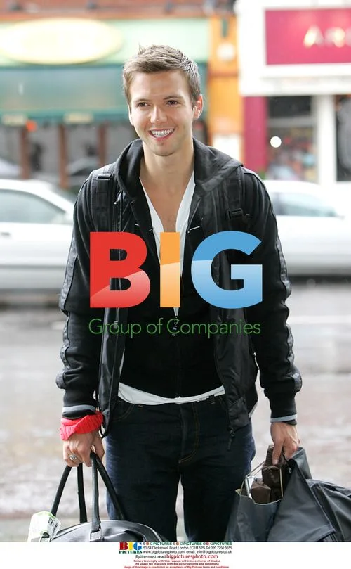 Hollyoaks actor Guy Burnett leaves London hotel