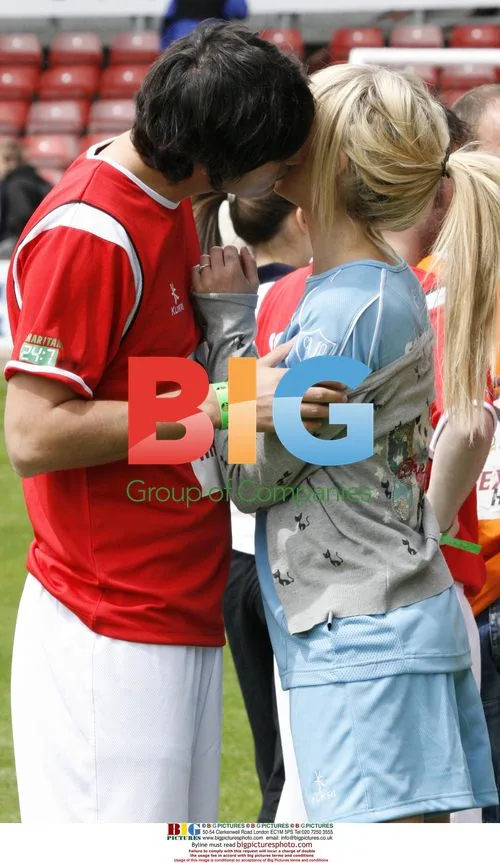 Celebrity Soccer Six in Wrexham, UK