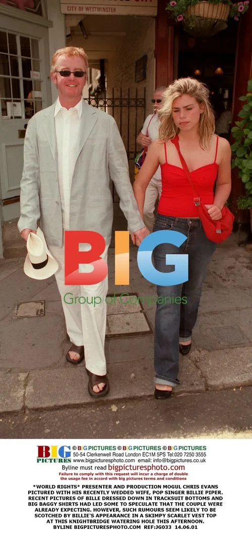 Chris Evans and Billie Piper Spotted