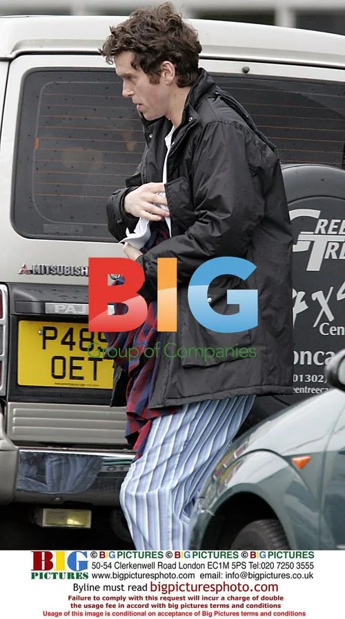 Marlon Dingle outside Emmerdale Studios
