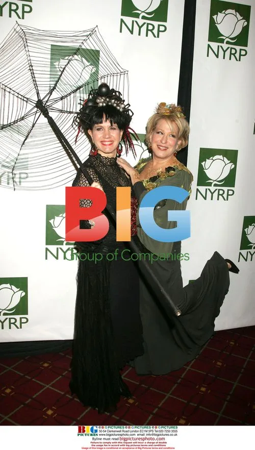 Susie Essman and Bette Midler at Hulaween Ball