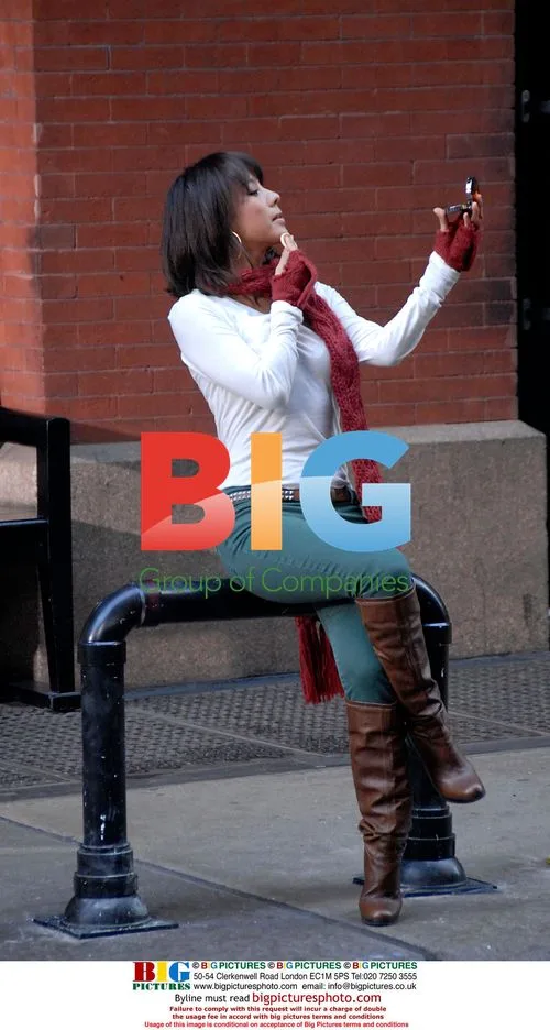 Lee Hyori filming TV commercial in Soho, NY