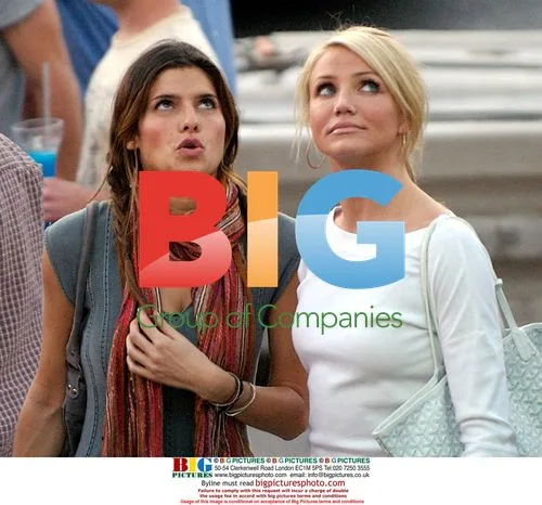 Cameron Diaz films 'What Happens in Vegas'