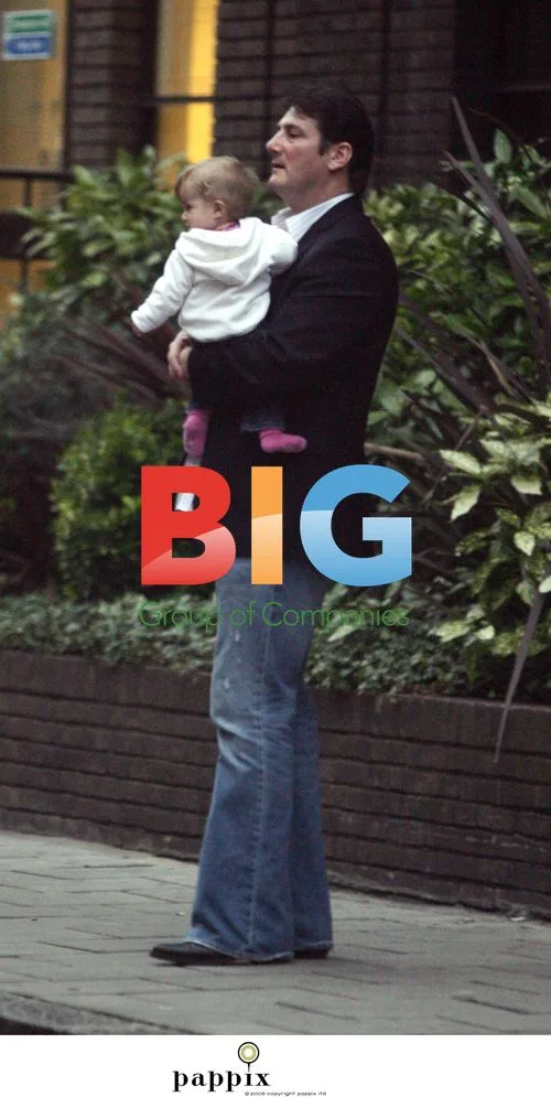 Tony Hadley with Girlfriend and Baby