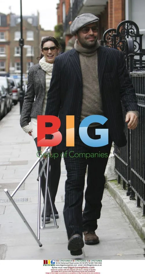 Kelly Brook and Billy Zane in London