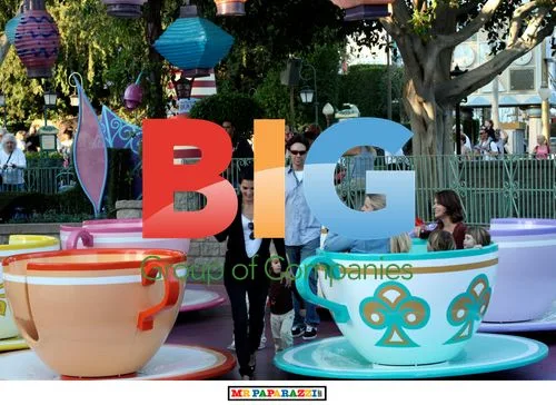 Angie Harmon and Family at Disneyland
