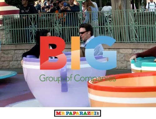Angie Harmon and Family at Disneyland