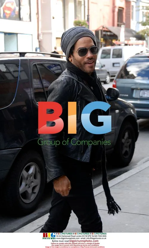 Lenny Kravitz at Recording Studio