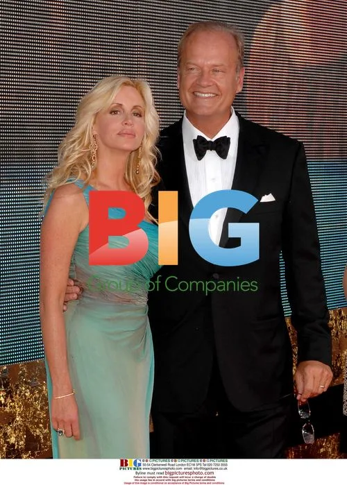 Kelsey Grammer and Camille at 59th Emmy Awards