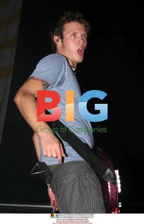 MCFLY on stage at Girlguiding UK Big Gig