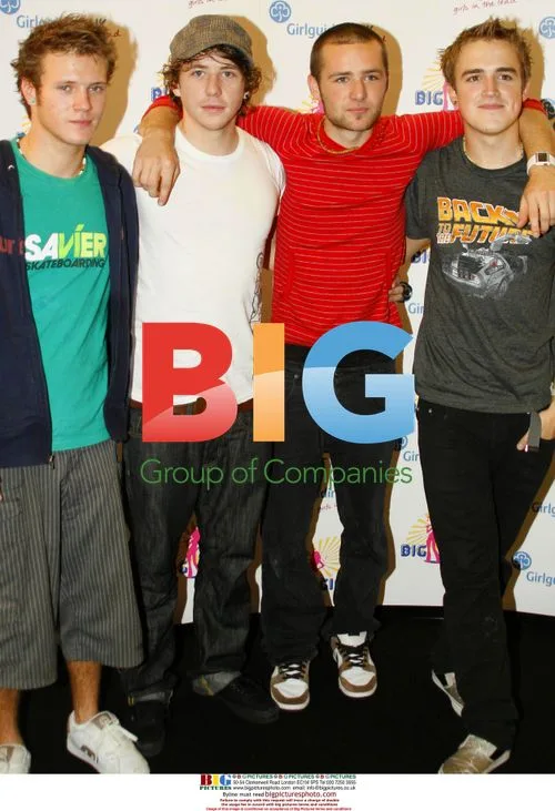 MCFLY on stage at Girlguiding UK Big Gig