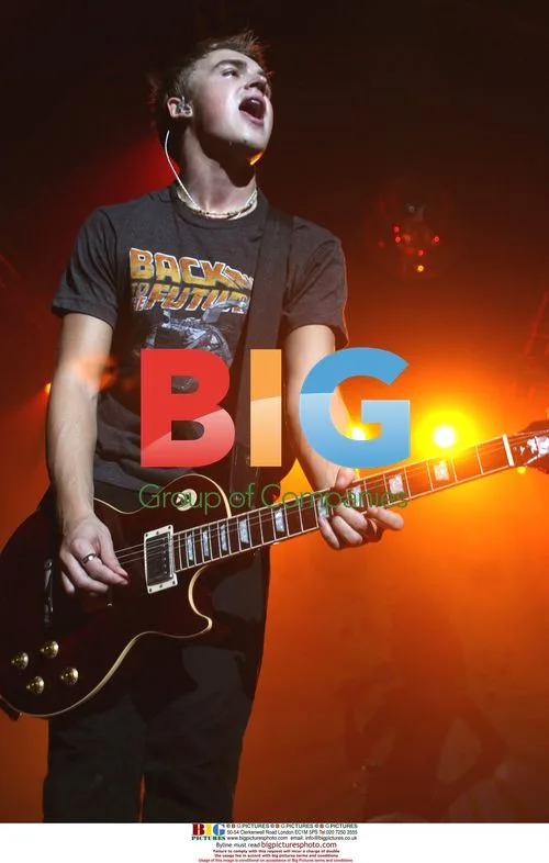 MCFLY on stage at Girlguiding UK Big Gig