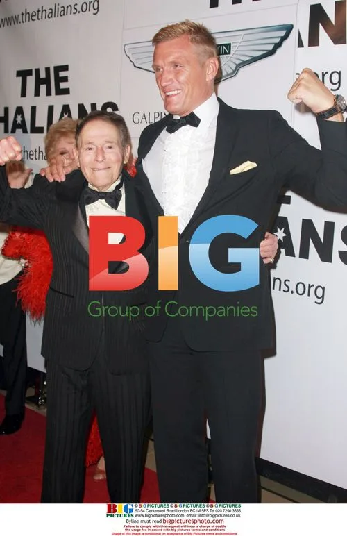 Jack LaLanne and Dolph Lundgren at Thalians Gala