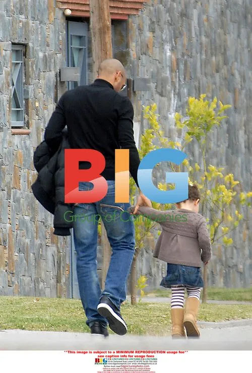 Thierry Henry Visits Daughter in Barcelona