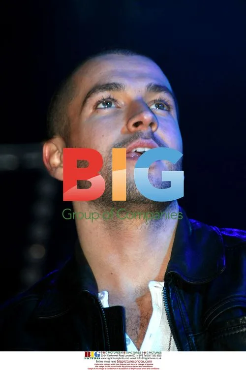 Shayne Ward at Christmas Lights Switch On