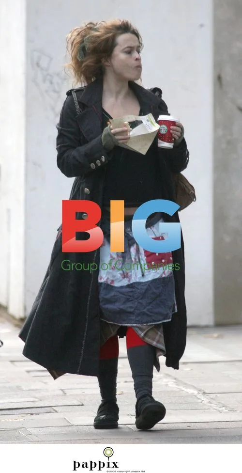 Helena Bonham Carter Sandwich Break