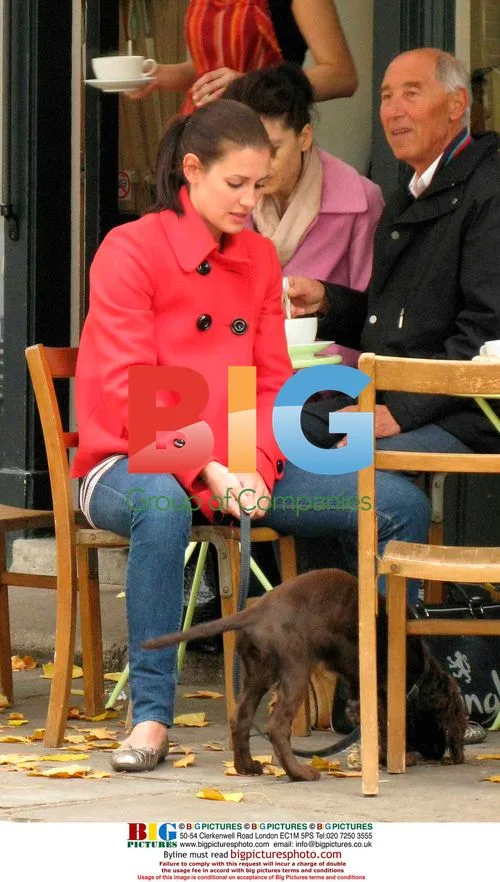 Kirsty Gallacher with baby son Oscar