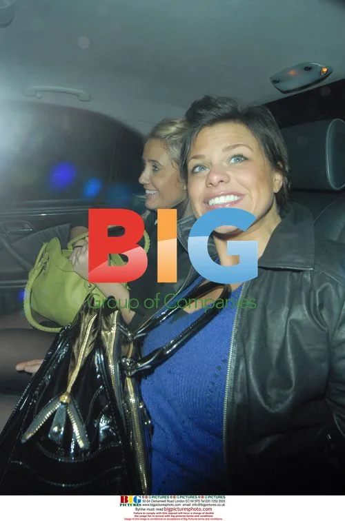 Jade Goody Leaving Embassy, London