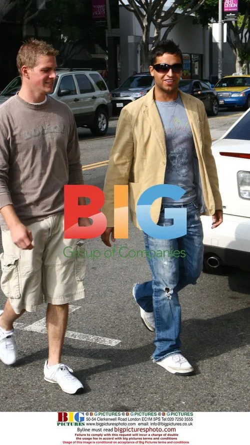 Jai Rodriguez Lunches with Friend