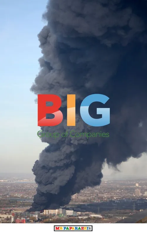 Thick Black Smoke in East London