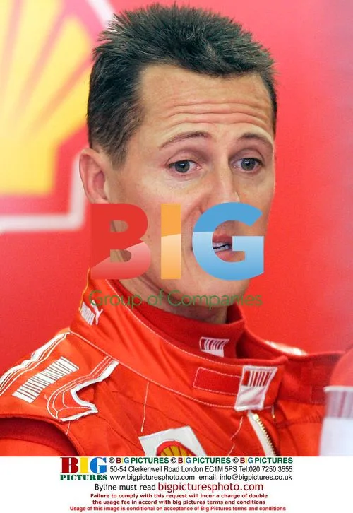Michael Schumacher at F1 Testing in Spain
