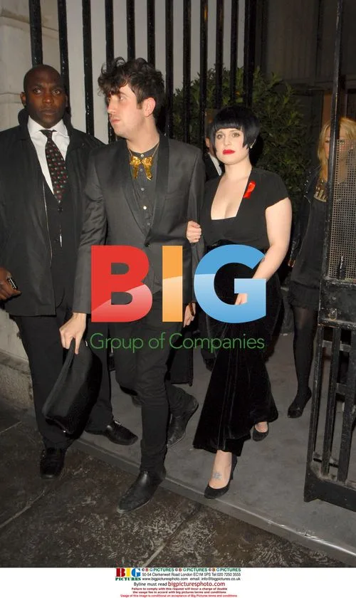 Kelly Osbourne and Nick Grimshaw at Bungalow 8 club