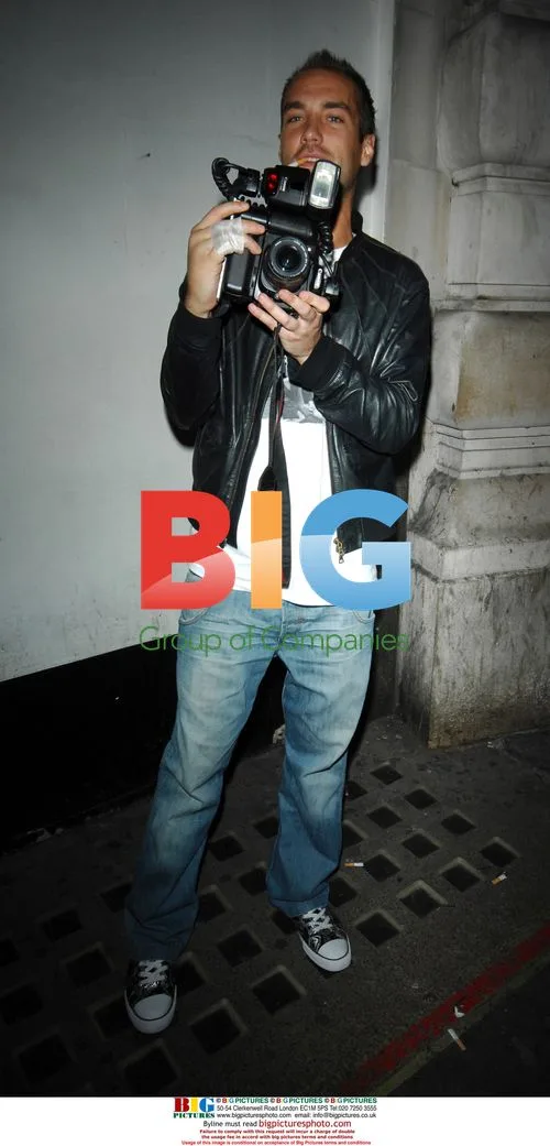 Calum Best takes Paparazzi Shots