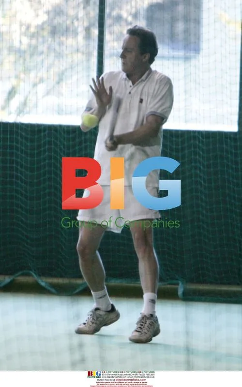 David Cameron v Andrew Castle Tennis Match