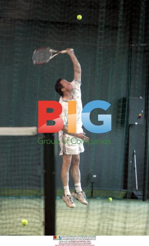 Cameron and Castle Play Tennis