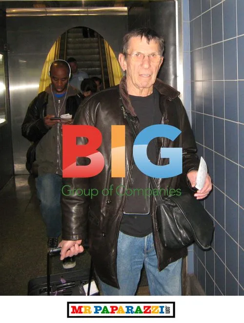 Leonard Nimoy at Penn Station