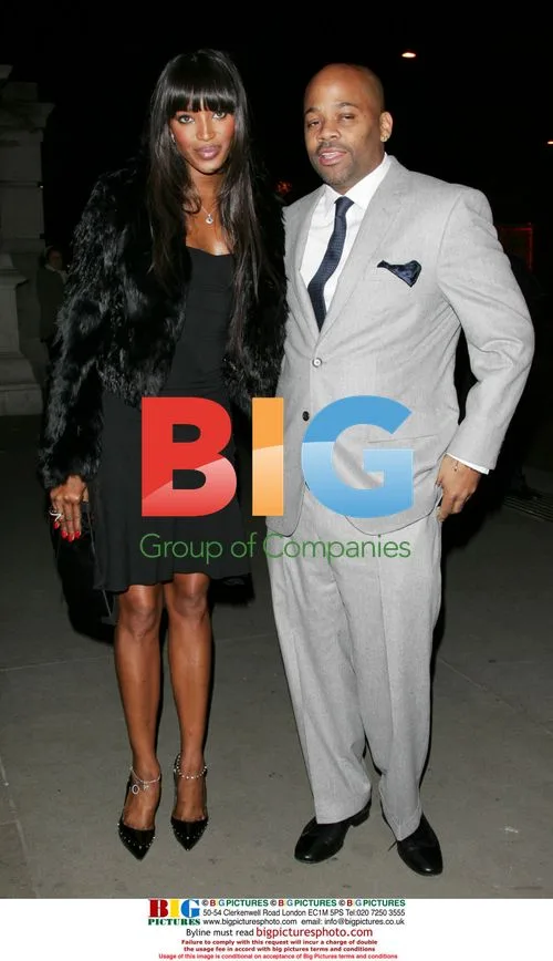 Naomi Campbell and Damon Dash at Kulture2Couture Party